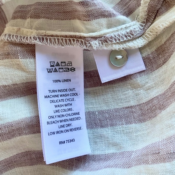 Rachel Zoe Linen Shirt - Picture 5 of 7